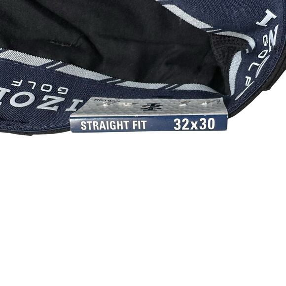 NWT IZOD Golf Men’s The Swingflex Straight Fit Flat Front Golf Pants Black 32x30 - Picture 8 of 10